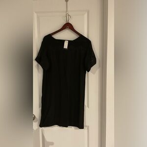 Jessica Simpson Black Midi Dress